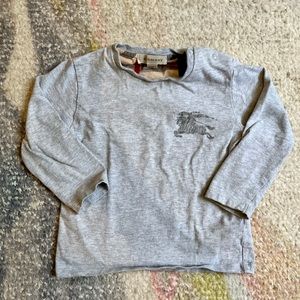 EUC Burberry Snap T-Shirt / Size 24m